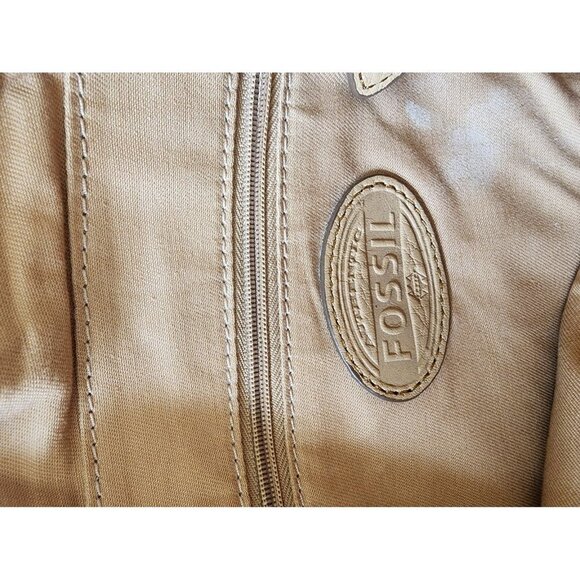 Fossil Preston Floral Canvas and Leather Crossbody‎ Flap Bag Purse Shoulder - Picture 9 of 12